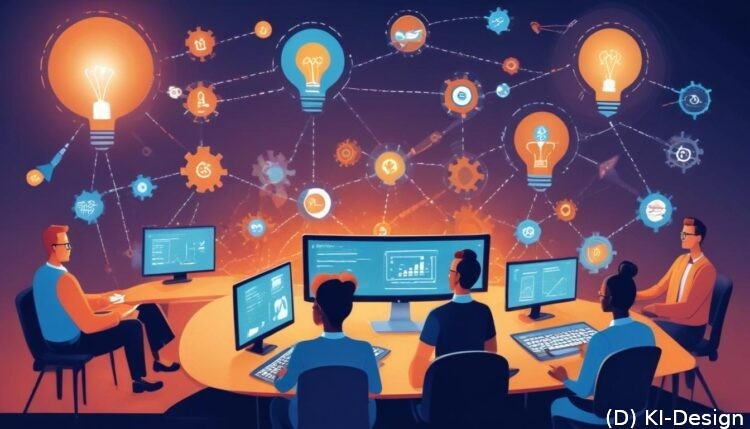Erfolgreiche IT-Betriebe: Wandel als Chance durch Flexibilität, Weiterbildung und starkes Team.