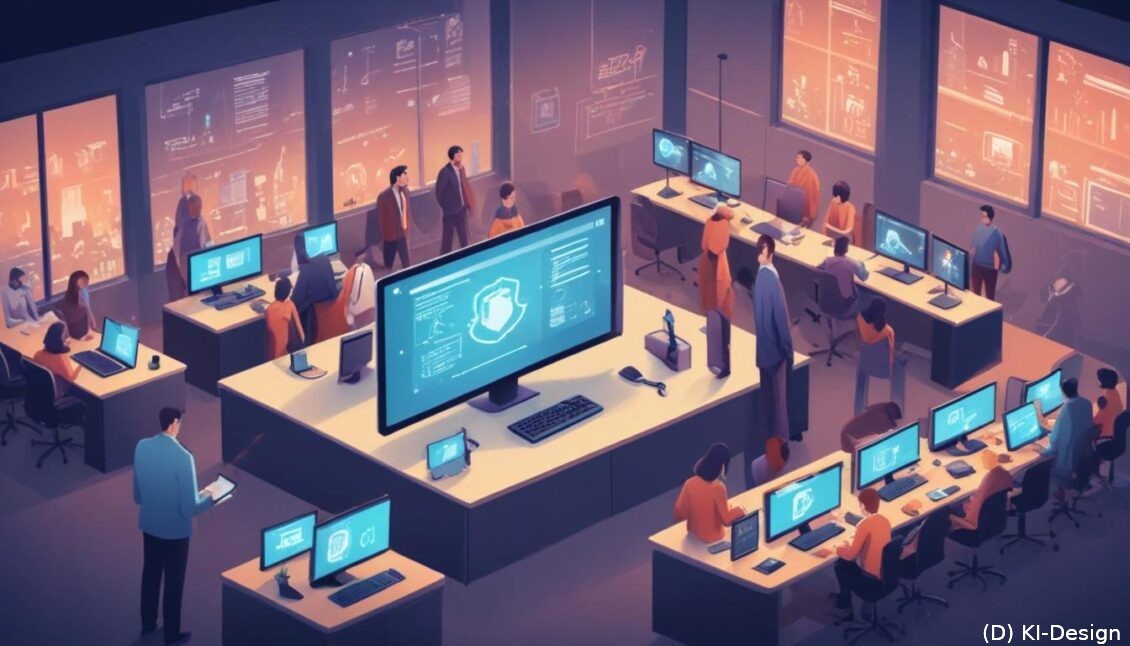 Gemeinschaftliche Verantwortung für IT-Sicherheit: Daten- und Systemschutz als Schlüssel zu Vertrauen und Innovation.